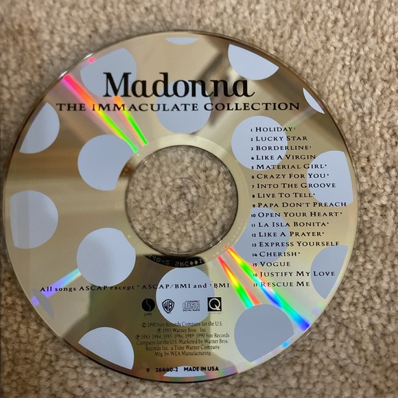 🔥 5 for $5🔥 Madonna the Immaculate Collection CD - Picture 2 of 4